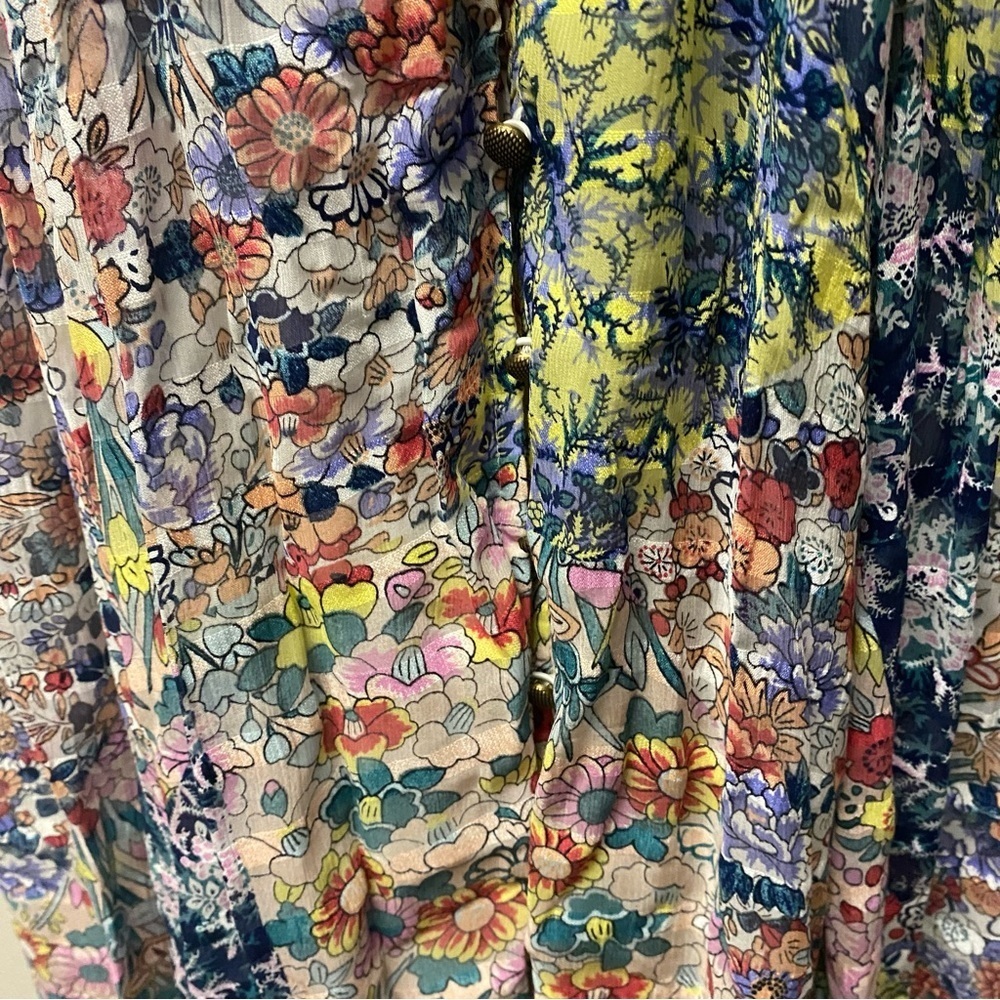 Anthropologie Floral Halter Maxi Dress in Multicolor - Picture 12 of 13